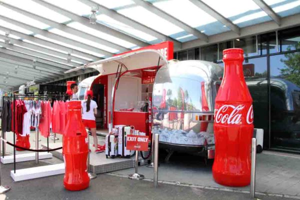 Event Caravan Coca Cola Pop Up Store
