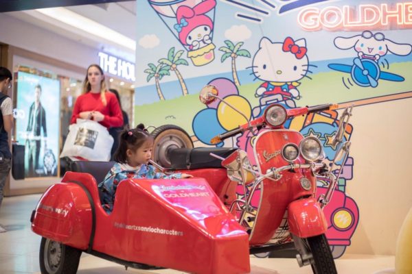Vespa Sidecar Singapore Display