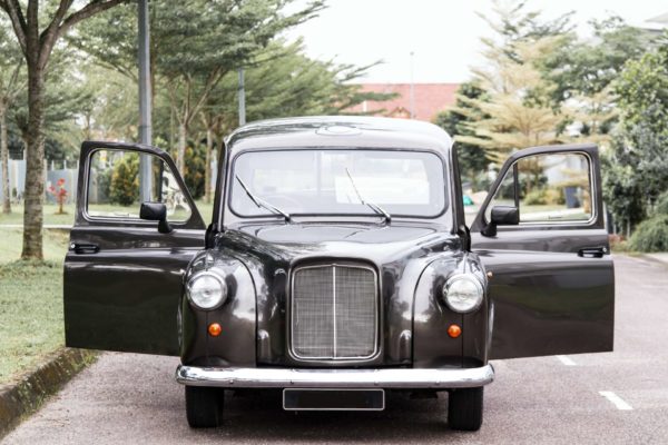 London Austin Grey Taxi