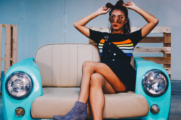 Mini Cooper sofa rental