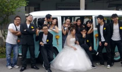 Kombi VW van wedding rental