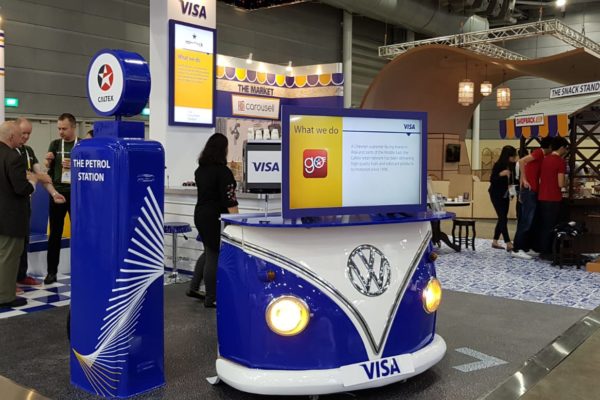 VW bus table counter