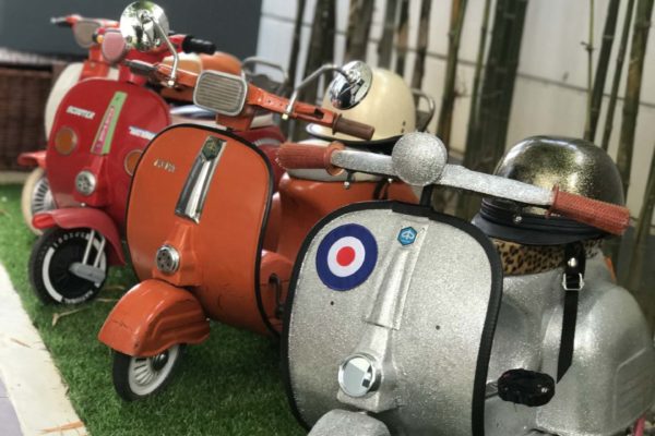 vespa pedal scooter