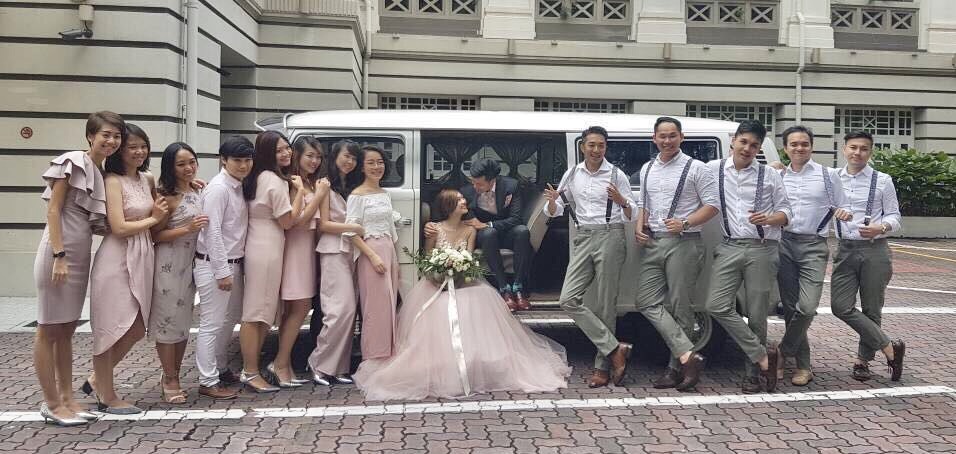 Wedding VW van Singapore