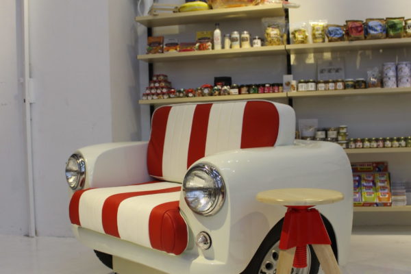 Mini Cooper Sofa