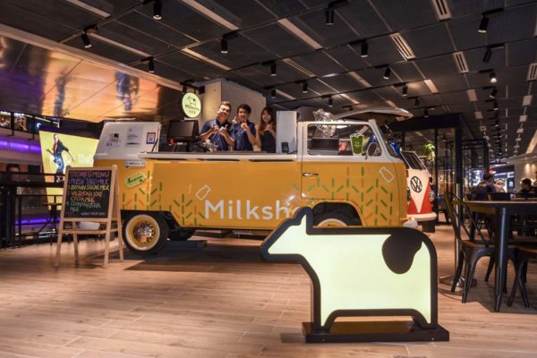 Kombi Foodtruck for Milksha Funan Digitalife level 2