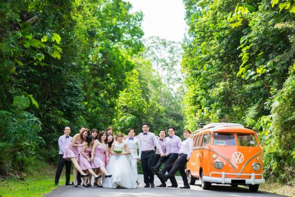 vw wedding van