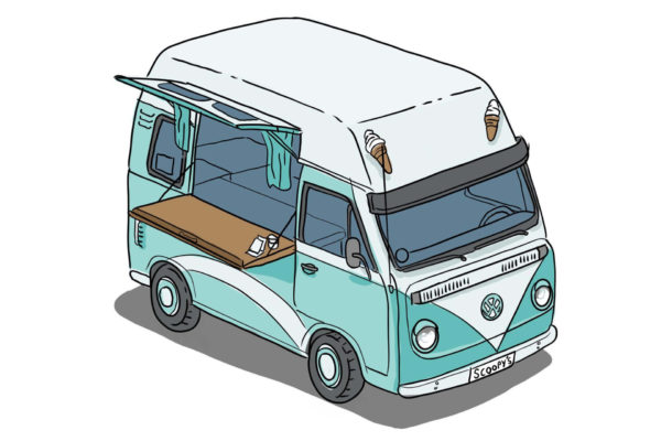 Kombi Ice Cream Van